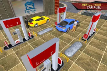 Gas Station Car Wash Simulator