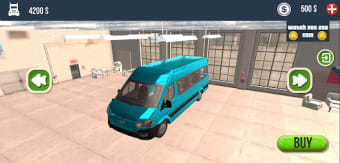 Minibus Simulator - White Bus