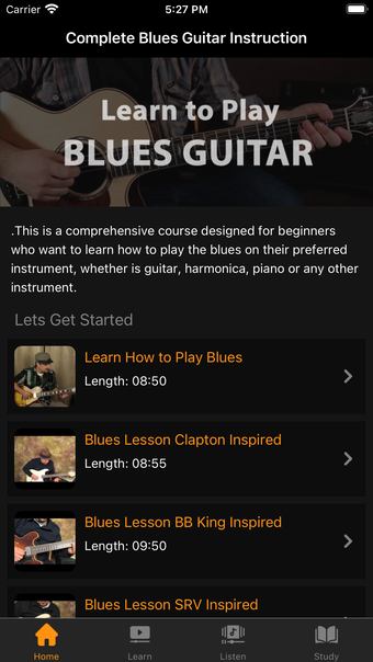 Blues Guitar Lessons