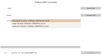 VOB to MP3 Converter