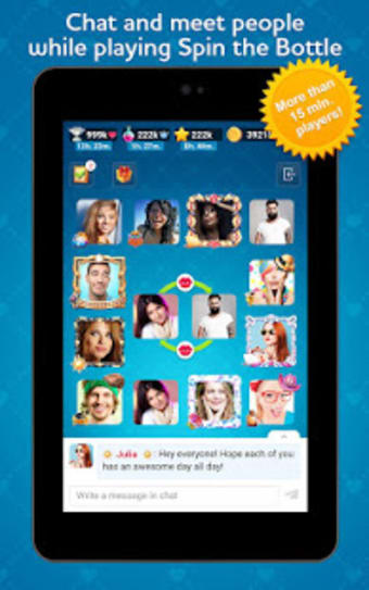 Kiss Kiss: Spin the Bottle for Chatting  Fun