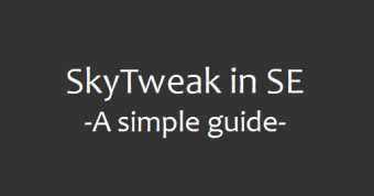 SkyTweak SE - Guide