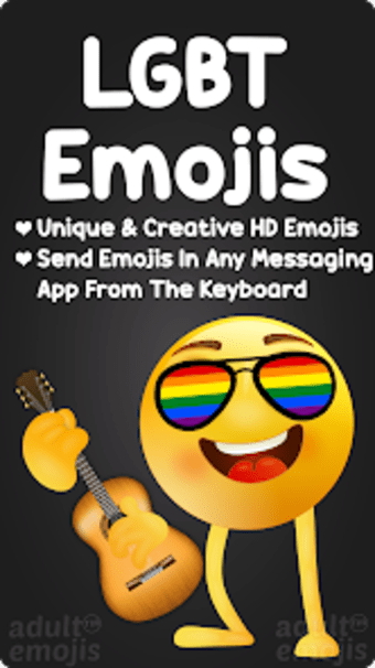 LGBT Emoji Sticker Keyboard