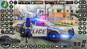 US Police Car Crime Simulator