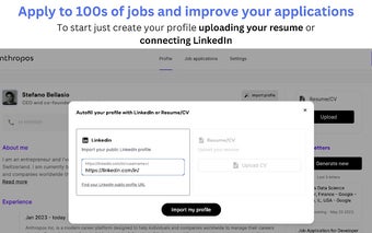 Anthropos - Autofill your job applications