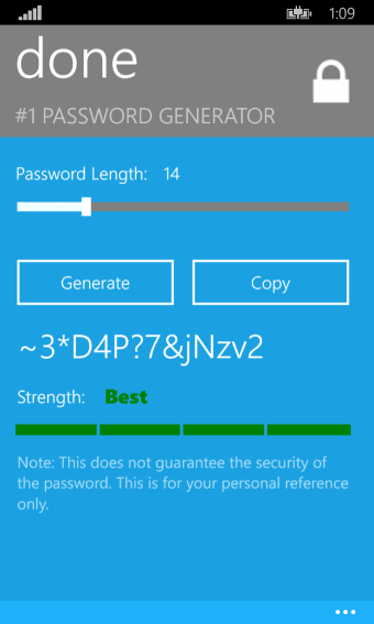 #1 Password Generator