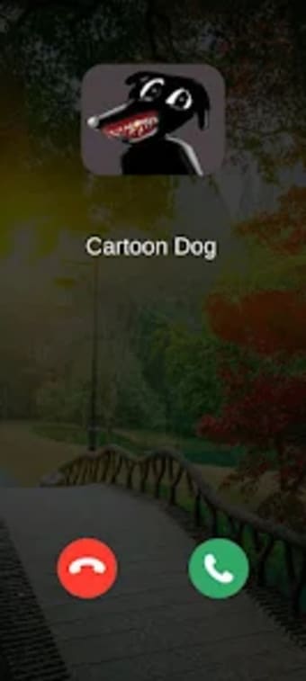FAKE CALL CARTOON dog