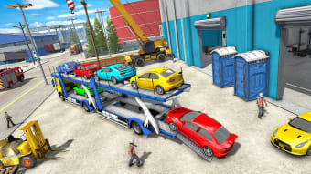 Truck Car Transport Trailer Games