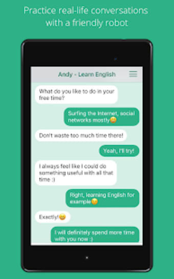 Andy - English Speaking Bot