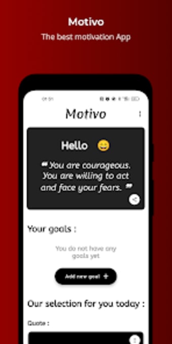 Motivio : your motivation app