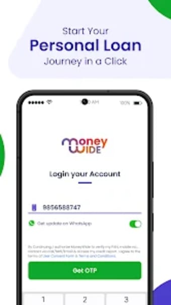 MoneyWide - Personal Loan App