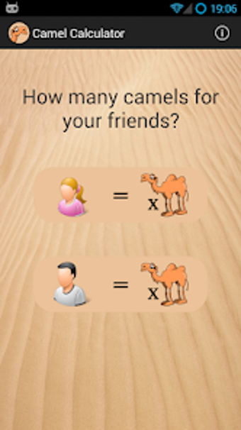 Camel Calculator