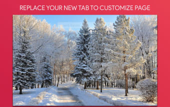 Beautiful Winter Wallpaper HD Custom New Tab