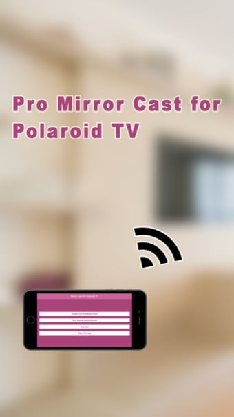 Pro Mirror Cast 4 Polaroid TV