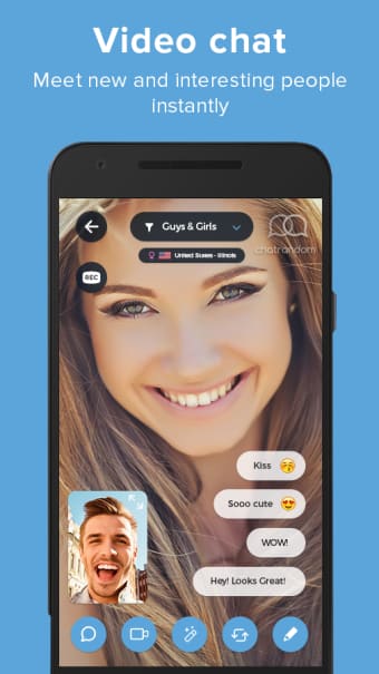 Chatrandom: Video Chat with Strangers Live Cam App