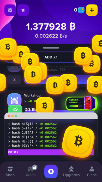 Bitcore: the Crypto idle game