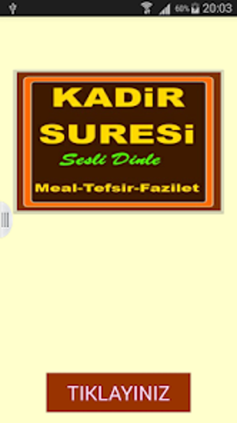 Kadir Suresi