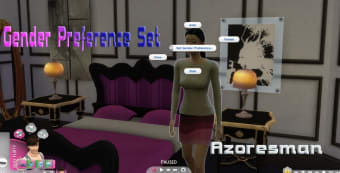 Gender Preference Set mod for The Sims 4