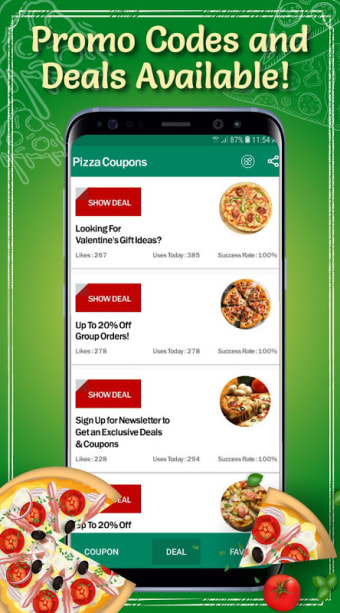Pizza Coupons