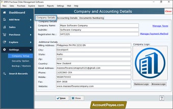 Purchase Order Organizer Software