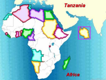 Africa Map Puzzle