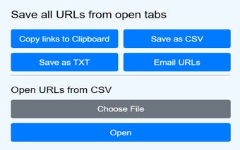 Tabs URL Collector