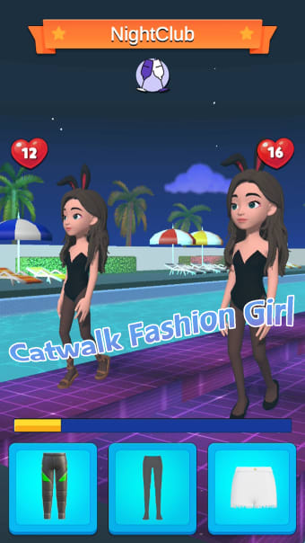Catwalk Fashion Girl