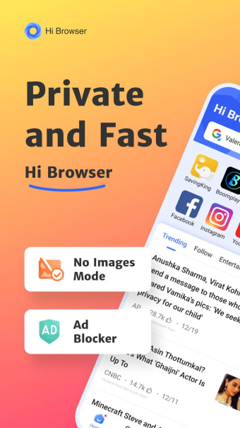 Hi Browser-PrivateFast web