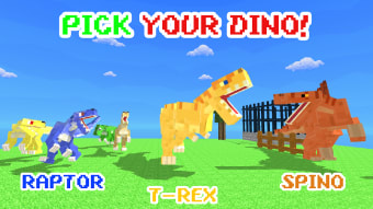 Blocky Dino Park: Apex Predator Arena