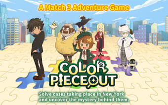COLOR PIECEOUT  Match 3 and Mystery Adventure