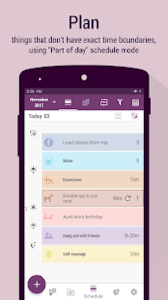 Time Planner - Schedule To-Do List Time Tracker