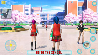 Anime Girl Yandere School Life