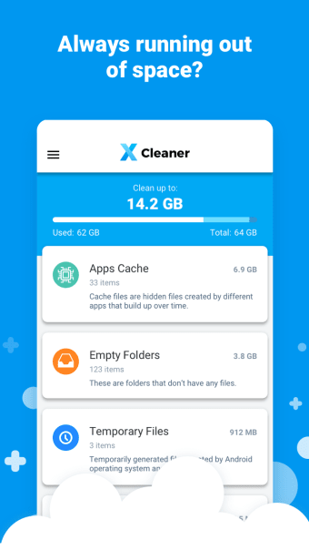 X Cleaner - Sweeper  Booster