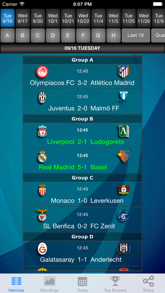 European Football - Champions League