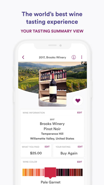 Vintg: Wine Tasting Tracker