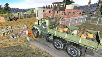 Army Truck Driving Jeep Sim