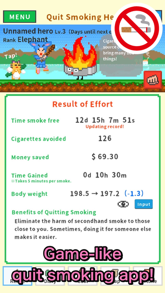 Quit Smoking Hero - Stop Now