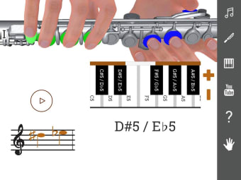 3D Flute Fingering Chart - How To Play the Flute