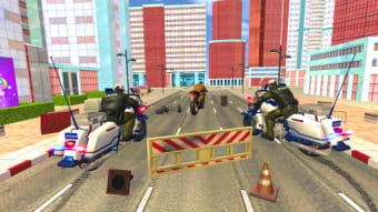 US Police Bike Chase Simulator  Gangster games