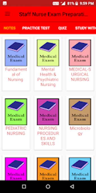 Staff Nurse Exam Preparation