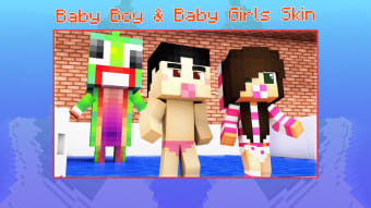 Baby Skins for Minecraft PE - Boy  Girl Skinseed