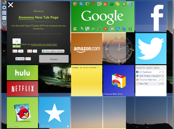Awesome New Tab Page - Télécharger