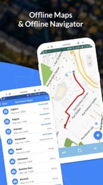 GPS Maps Navigate Traffic  Area Calculating