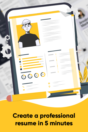 Resume creator  CV maker app