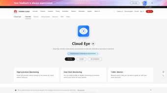 Image 0 for Huawei Cloud Eye