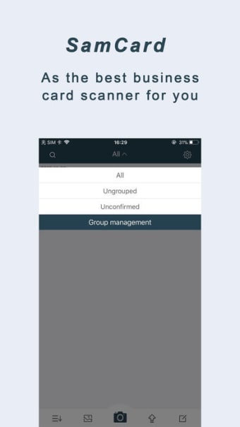 Sam Pro-business card scanner