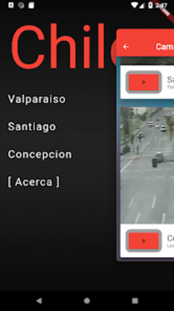 Chile Traffic Cameras
