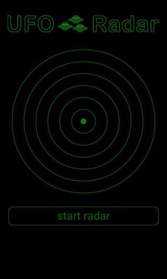 UFO Radar Simulation