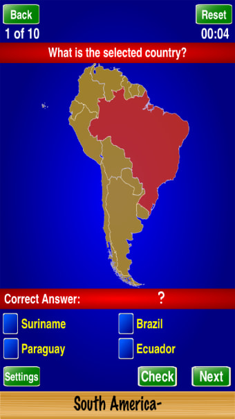 South America-