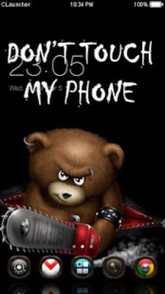 Dont Touch My Phone Theme